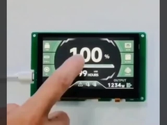 Màn hình Tft Uart 4,3 inch Giao diện TTL độ phân giải 480x272, 8N1 UART, CMOS/3.3V TTL