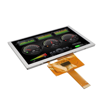 5 Inch LCD TFT Display Panel,  800x480 Resolution , 20PINS LVDS Interface , 1200cd/M2