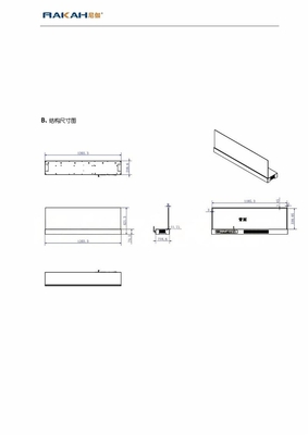 48-inch OLED Transparent Screen Desktop Modelt  1920*540 Resolution 400 Nits   Oled Transparent Oled Panel
