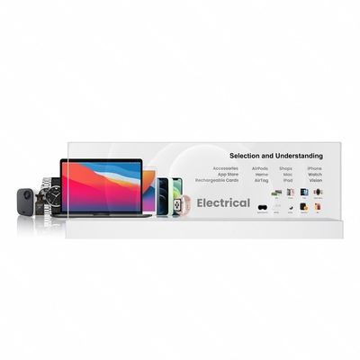 48-inch OLED Transparent Screen Desktop Modelt  1920*540 Resolution 400 Nits   Oled Transparent Oled Panel