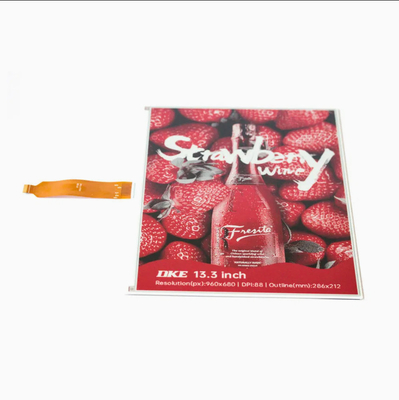 13.3 Inch Extra Large Size Quảng cáo E Paper Panel Nhanh làm mới 4 màu E-Paper Screen Color Epaper Module