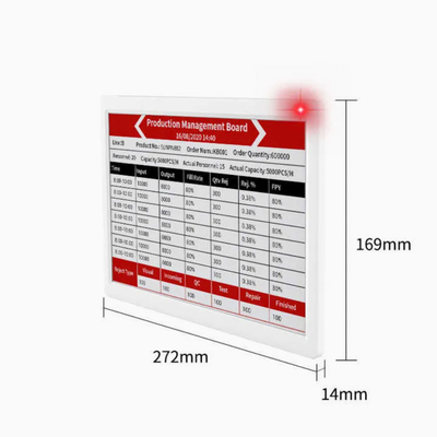 11.6 Inch Screen E Ink Display Epaper Supermarket Giá thẻ Quản lý tập trung Hiển thị thông tin phong phú hơn