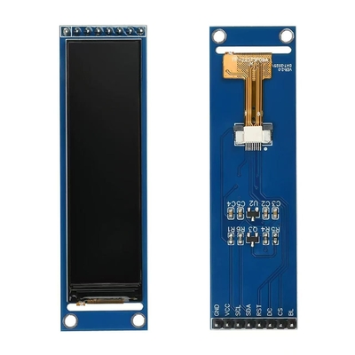 2.25 inch TFT mô-đun hiển thị với PCB 76 * 284 điểm 12:00 giờ 4wire SPI giao diện 300nits