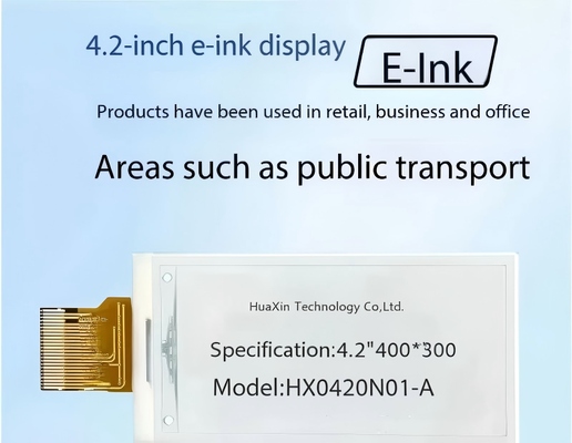 4Màn hình giấy điện tử.2 inch với độ phân giải 400x300 và góc nhìn 180 °