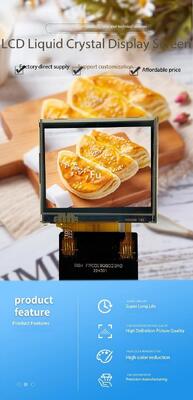 Màn hình màu TFT 1.77 inch với độ phân giải 240X(RGB)*180 và Giao diện MCU