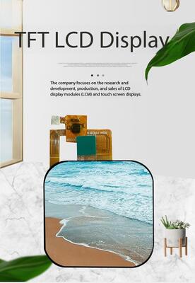 1Màn hình IPS TFT.83 inch với độ phân giải 240x284 và độ sáng 400nit màn hình LCD TFT