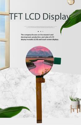 Màn hình IPS TFT độ sáng cao 1,26 inch với độ phân giải 240(RGB)x240 600nits Giao diện SPI 4Lane NV3006A IC Tất cả màn hình 3LEDS AI