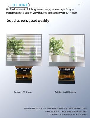 Màn hình IPS TFT 2.0 inch với độ phân giải 320(RGB)x240 ILI9342C IC 400nits Giao diện RGB 6bit 3LEDS Màn hình màu TFT toàn màn hình