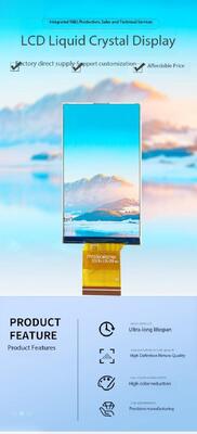 Mô-đun màn hình màu IPS TFT 3.0 inch với độ phân giải 960(RGB)x240, Giao diện RGB và Góc nhìn toàn bộ