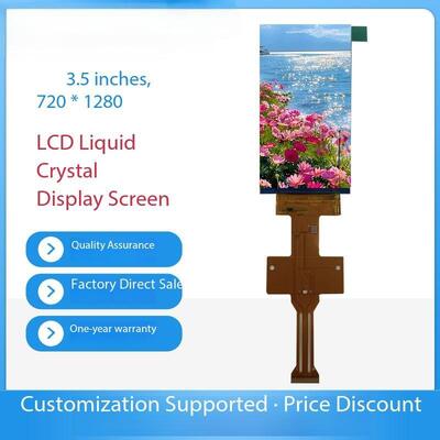 Mô-đun hiển thị màu IPS TFT 3,5 inch Độ phân giải 720(RGB)x1280 Giao diện MIPI ST7703-V1-G5-D Tất cả chế độ xem 430nits 10LEDS