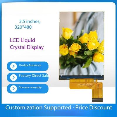 Mô-đun màn hình màu IPS TFT 3.5 inch với giao diện MCU 8bit, góc nhìn toàn diện và IC điều khiển ST7796U cho ứng dụng công nghiệp
