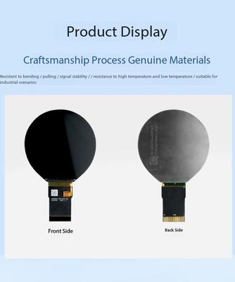 2.5 Inch Round TFT Display MIPI Interface ST7701S IC 500nits Brightness Circular TFT LCD Screen for Medical Equipment
